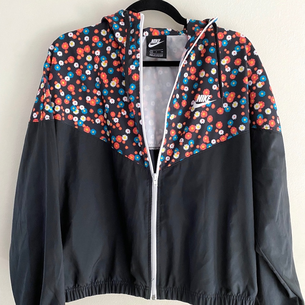 Nike Floral Windbreaker